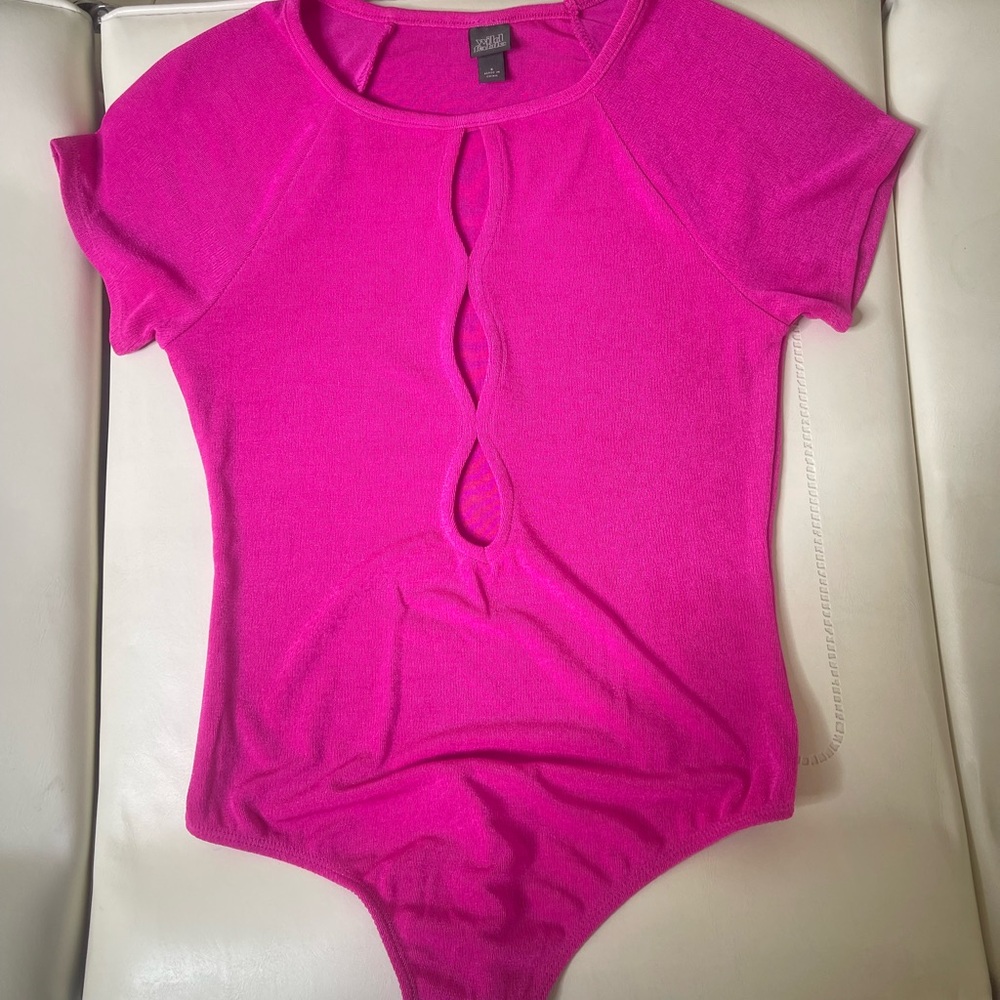 Wild Fable Pink Bodysuit